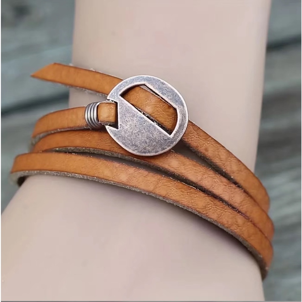 Leather Wrap Bracelet